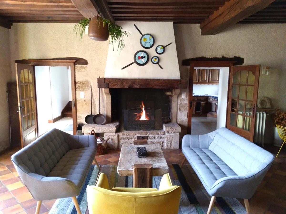 Bed and Breakfast Jardin des Sens, la Rente d'Eguilly Exterior foto