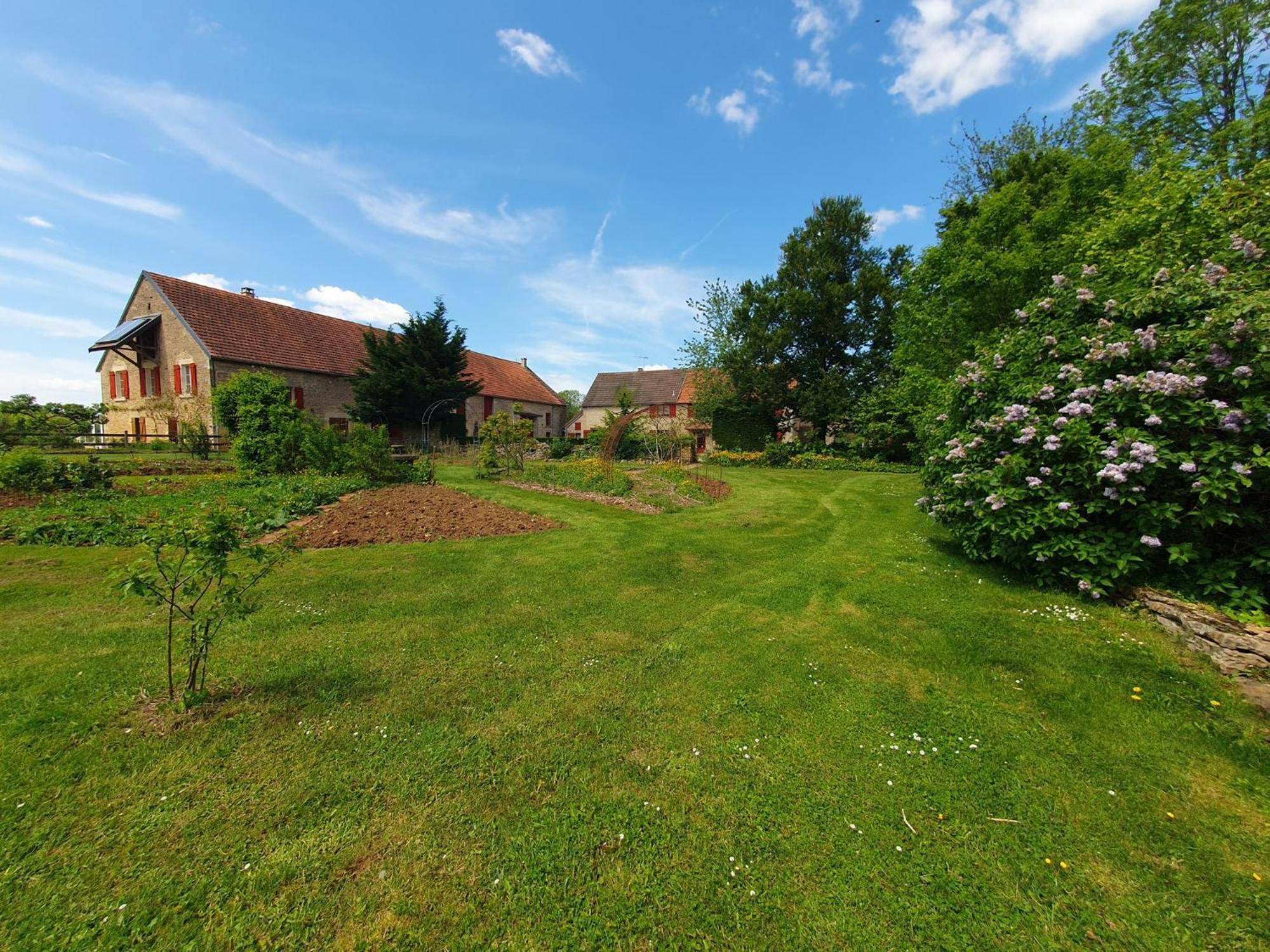 Bed and Breakfast Jardin des Sens, la Rente d'Eguilly Exterior foto